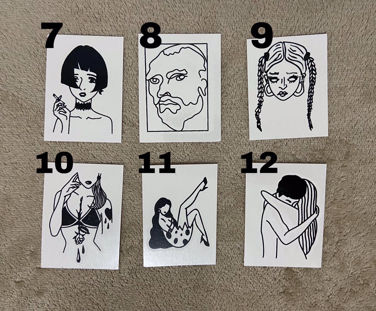 patdemesa's tweet image. Hi, guys~ I’m selling temporary tattoos 😉 

VARIETIES: 
🖤 BLACK - P20 per piece; P130 per set (10pcs)
🌈 RAINBOW - P20 per sheet; P130 per set (10 sheets) 

Follow this thread for the designs~ 
Message me for your orders 📩 Thank ü