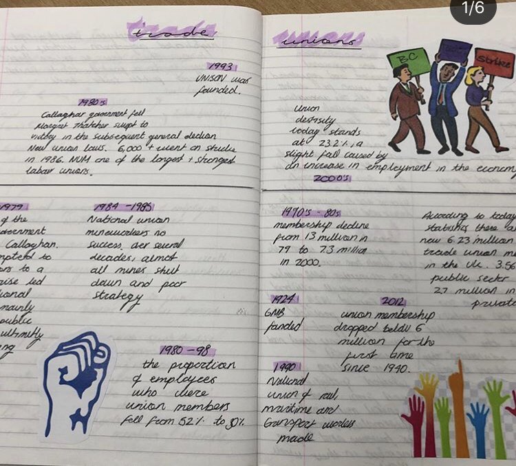 StRobsBusDept's tweet photo. Some examples of great work produced by our students- used as part of the new yr12 taster day video! #proudteacher #businessisbest https://t.co/kGXIBR0Hiu