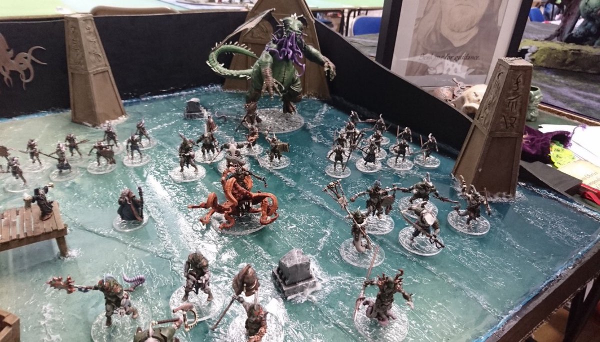 My second army was designed with the SCGT Coolest competition in mind, and was a Cthulhu themed Nurgle force - or Cthurgle as it became known.