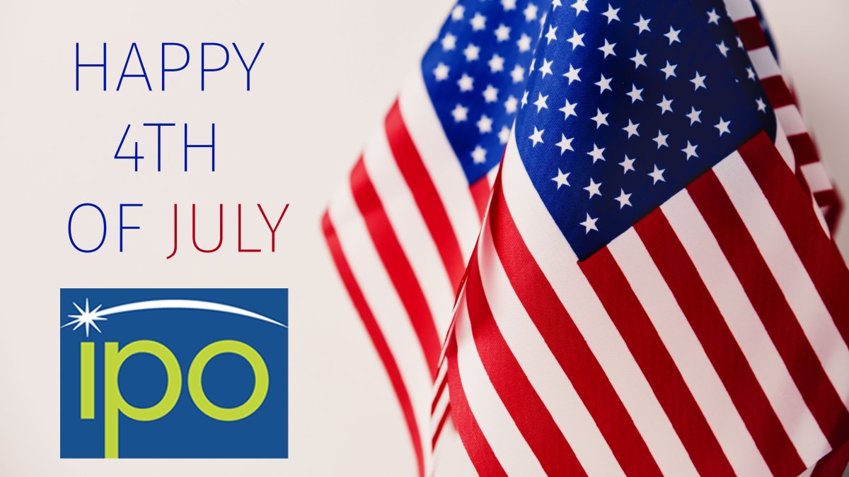 IPO's tweet photo. IPO wishes you a safe and Happy July 4th holiday!
#IPOAssociation #4thofJuly #July4th #intellectualproperty #IP https://t.co/853jypXHGE
