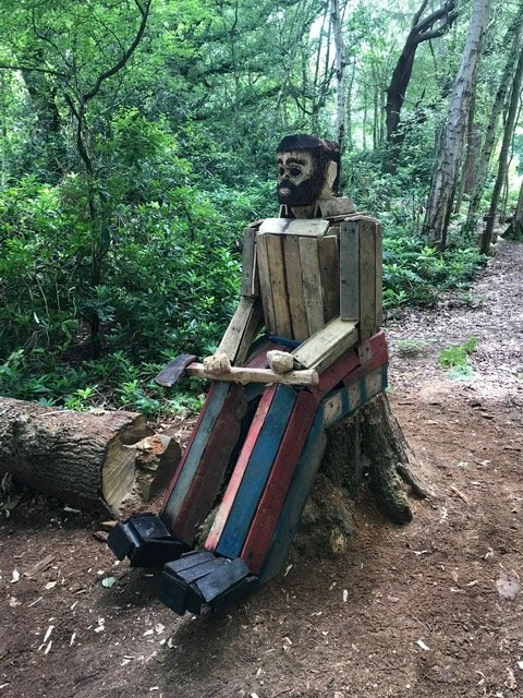 BigHatBushcamp's tweet photo. Introducing Willoughby Woodsman, before and after, and announcing the total reopening of all Big Hat courses (with suitable covid-specific safety measures, of course).

Call 07957 184341 or email info@bighatbushcamp.co.uk to book or find out more. https://t.co/KIWDZDmqO5