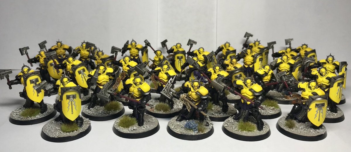 Next up were my ‘Scythes of Sigmar’ which were run as a  @__Wintersoldier build & the infamous Vanguard Wing