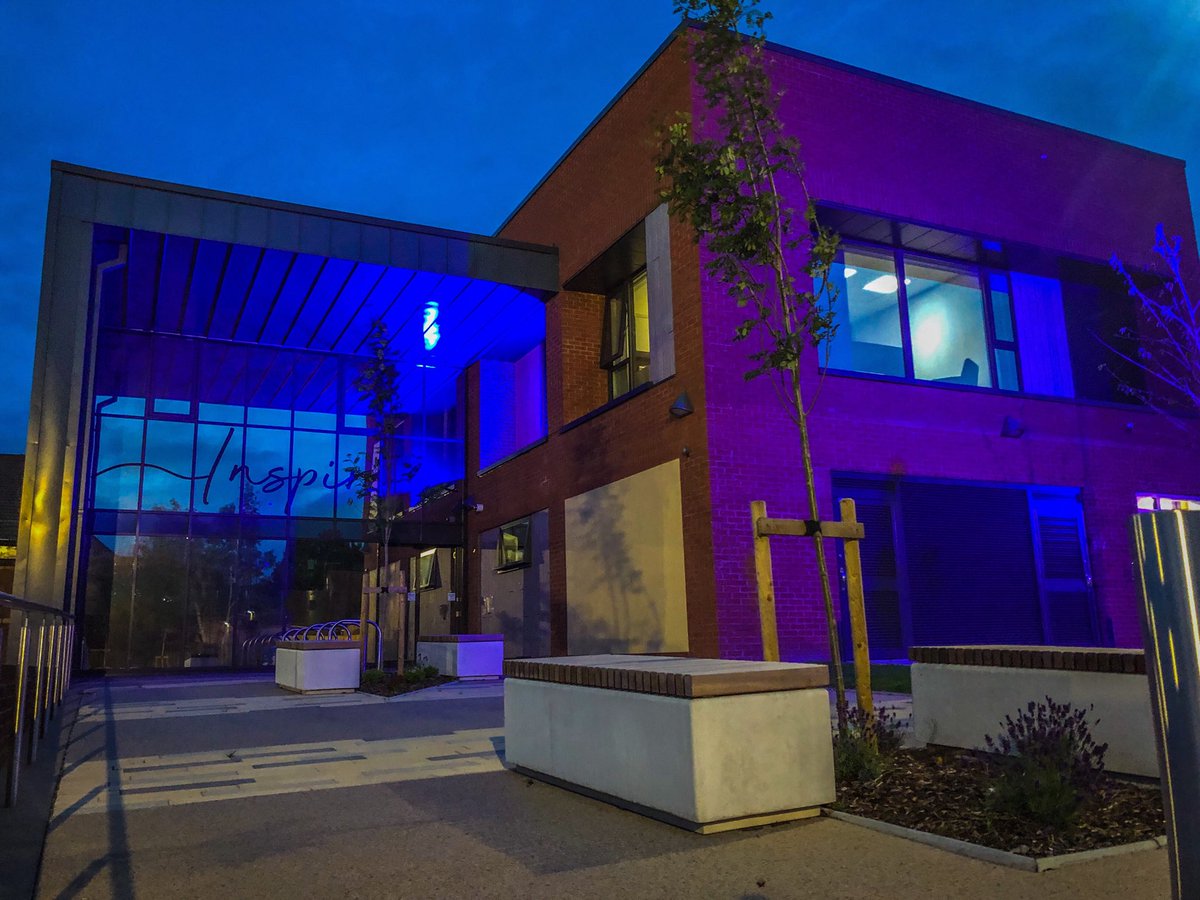 Inspire lights up. Thanks to all our staff and volunteers for all that you do each day. Thank you. <a href="/HumberNHSFT/">Humber Teaching NHS Foundation Trust</a>