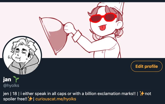 sorry i just think my new header/icon combo is a lil funny 