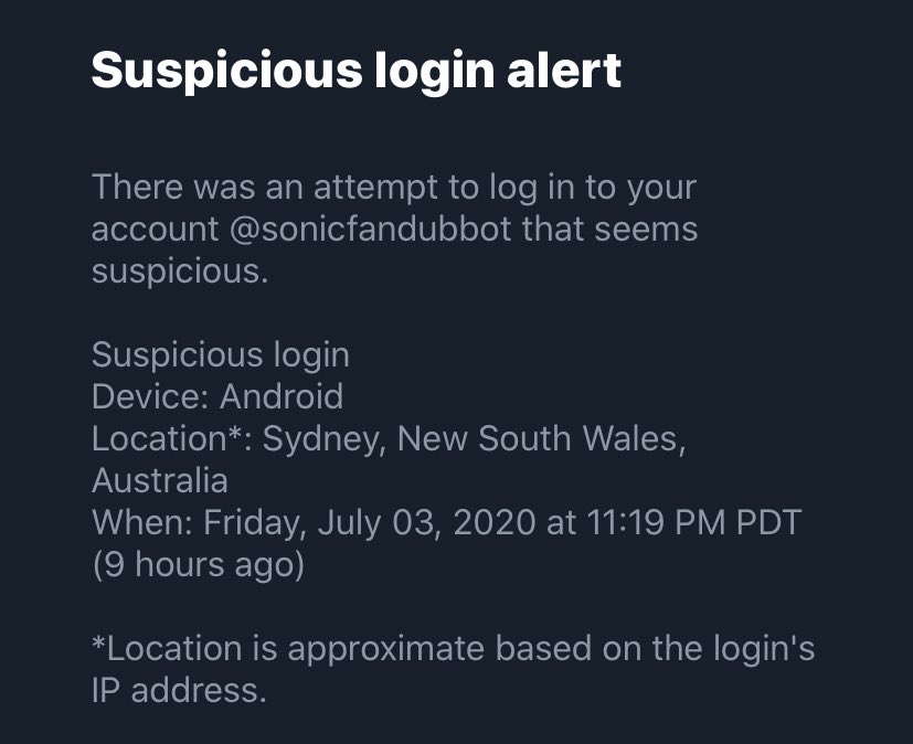 who the fuck from australia tried hacking this acc lmao
