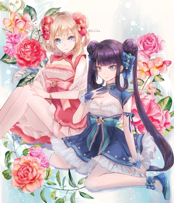 マリーちゃんと楊貴妃ちゃん
#FGO 