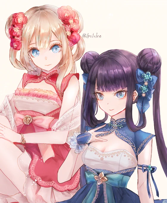 マリーちゃんと楊貴妃ちゃん
#FGO 