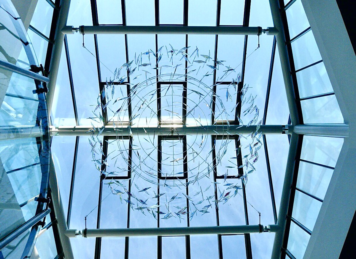 George_Singer's tweet photo. The Tree of Life installation for the Aldershot Centre for Health.
.
Glass tiles- printed with coloured birds, flowers and fruit provide a fun, uplifting focal point in the centre of the octagonal space..
.
.
#georgesinger #georgesingerlondon #chandelier #design #chandeliers #art https://t.co/eTqUk8bqqh