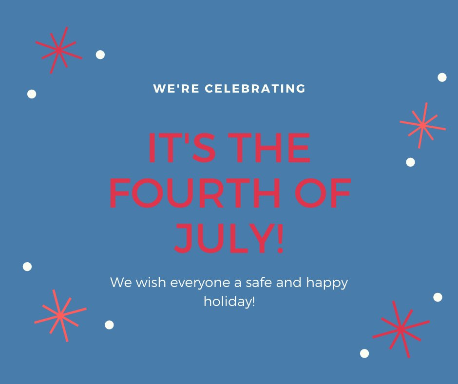 AppliedPathways's tweet photo. From our team to your family, we wish all of you a Happy #4thofJuly. https://t.co/WKkJHo5VKT