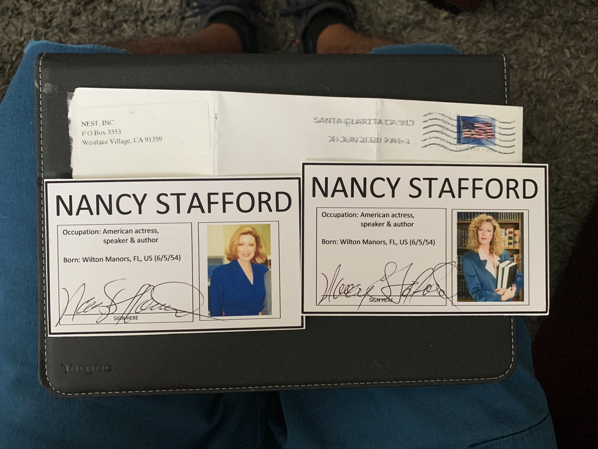 #NancyStafford #actress #actor #TV #movies #TTM #Memorabilia #Autograph #Autographs #AutographCollector #AutographCollection #GreatGal #ThankYou   #TTMSuccess #TTMAutographs #MailDay