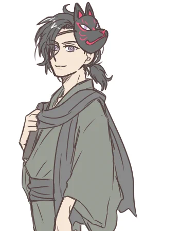 らくがき…和装なウォズ。 