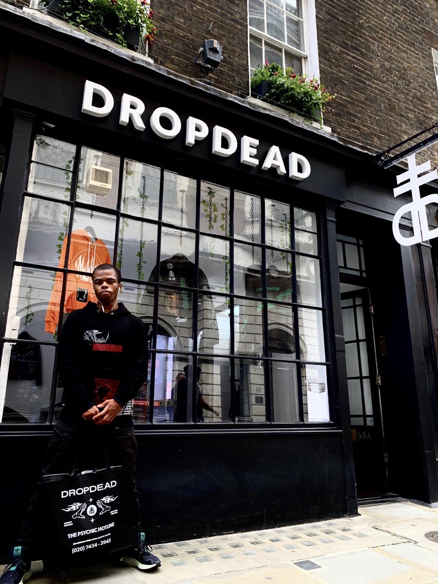 Drop Dead on X: "call by and say hi DD London Store is until 7pm. Come getta pic outside ✨ https://t.co/kVk5UW4nH8" /
