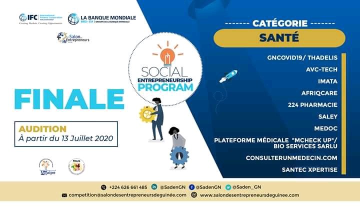 iMataGn's tweet photo. Nous avons l'honneur et le grand plaisir d'être retenu parmis les 53 projets sélectionnés pour la finale du Social Entrepreneurship Program organisé par @SADEN_GN dans la catégorie "SANTÉ".
Un nouveau challenge; une nouvelle aventure. Vos prières 🙏 
#SEP2020
#IMATA https://t.co/jEjIjAlZQT