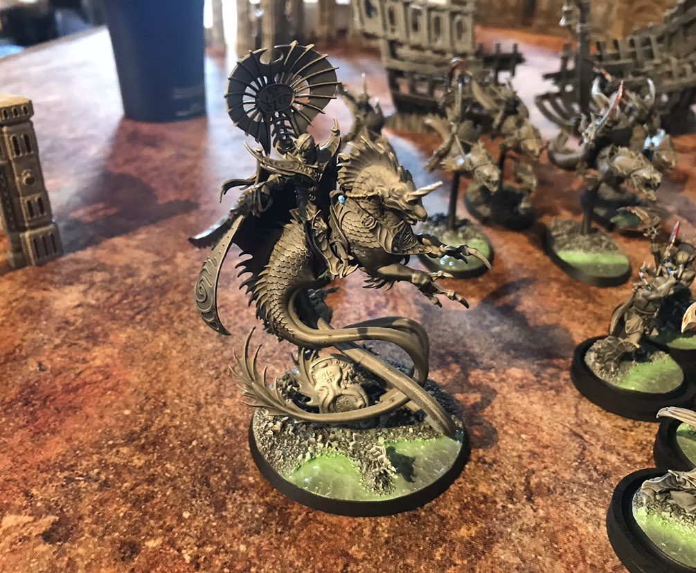 Then it was a foray into Deepkin with my ‘concept army’ which was painted to engage in conversations about the idea. Received a wild mix of positive & negative comments on the army.