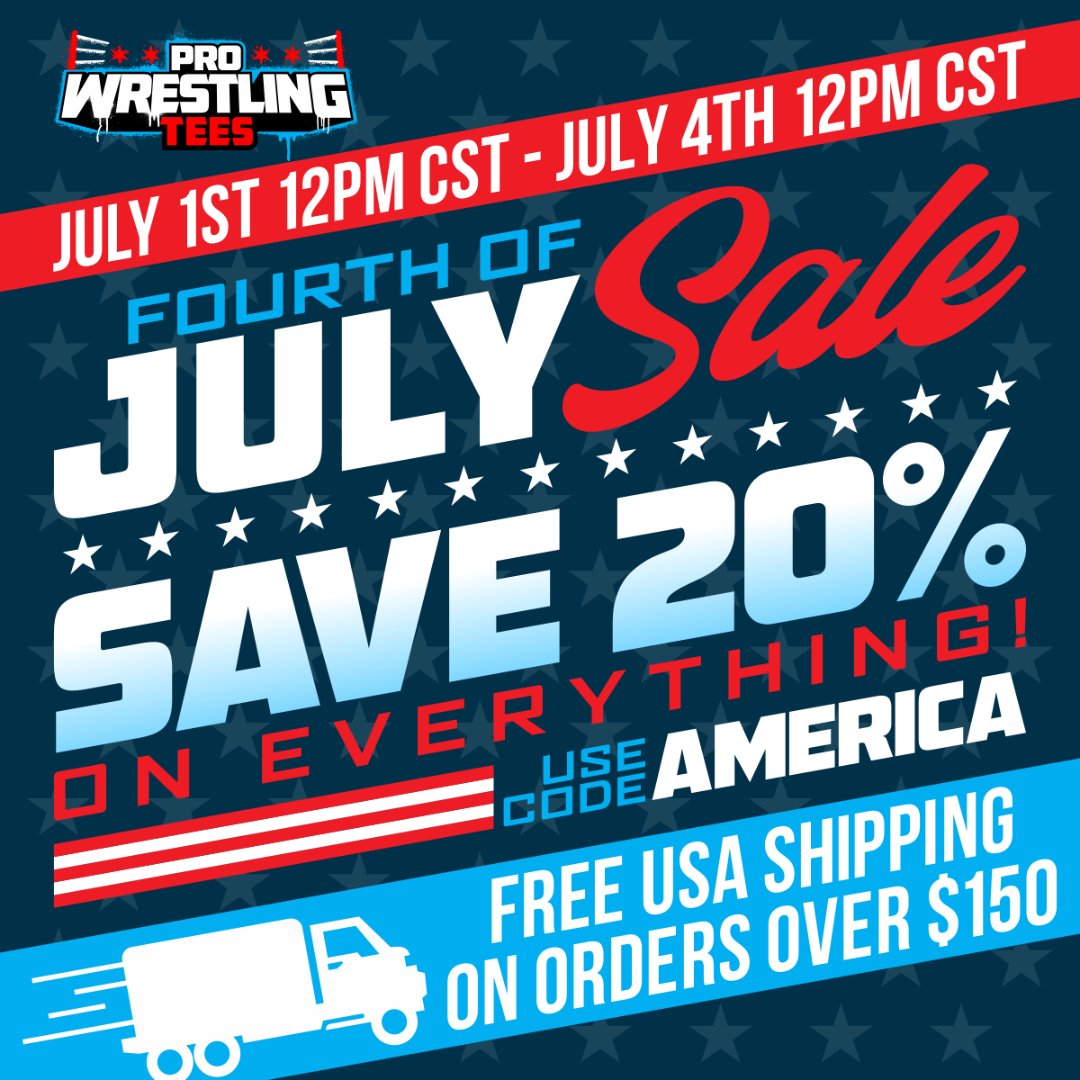 OfficialTAZ's tweet image. *****GREAT SALE*****
👀 For either...
#TheTazShow or Human Suplex Machine Throwback swag go to TazShirts.com 
****OR****
NEW #AEW FTW TEE go to ShopAEW.com