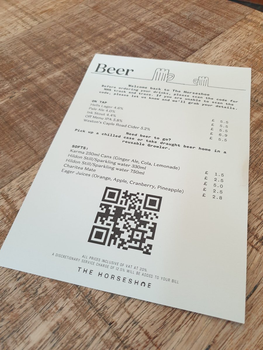 Here's the general view at the Horseshoe. Plastic screens between tables and a QR code for you to scan when you arrive to register your details. Hand sanitiser stations around too. Now to wander down Rosslyn Hill to Belsize Park...