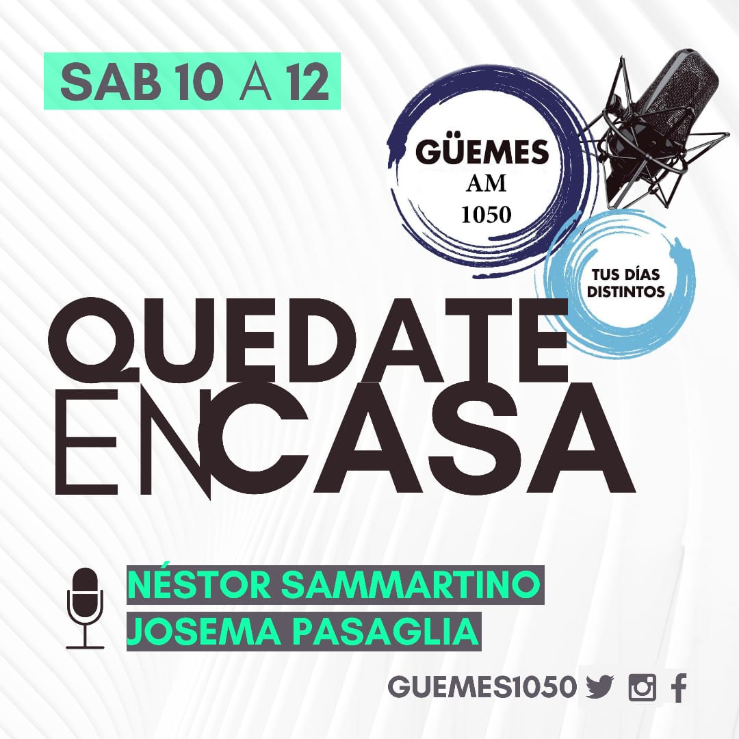 Guemes1050's tweet photo. #Ahora @JulioDeVido en #Quedate en casa por #AM1050 https://t.co/TDVJ79aWOs