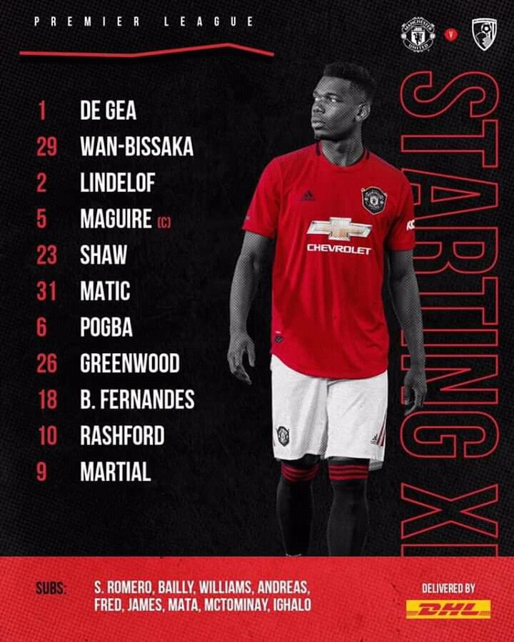 Match Day...Go Go <a href="/ManUtd/">Manchester United</a>, make us proud once again,
Martial
Rashford 
Bruno

#ManchesterUnited 
#MUFC 
#EPL