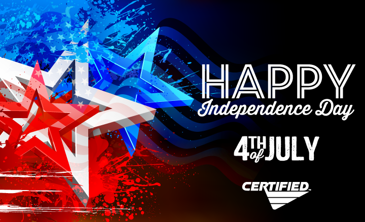 CertifiedLabs's tweet photo. Happy Birthday America! Have a fun and safe Holiday!!! Remember, #weareinthistogether and we are #strongertogether !!! 

#certified #reliability #bigredmachine #partnerships #lubrication https://t.co/CTP8Y8d2gp