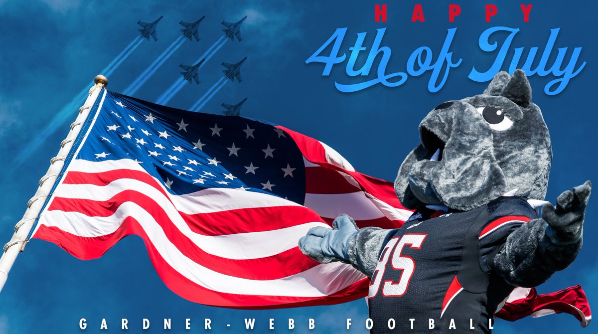 GWUFootball's tweet photo. Happy 4th of July from the @GWUFootball family!! Enjoy the Day!!! https://t.co/wHbO27souC