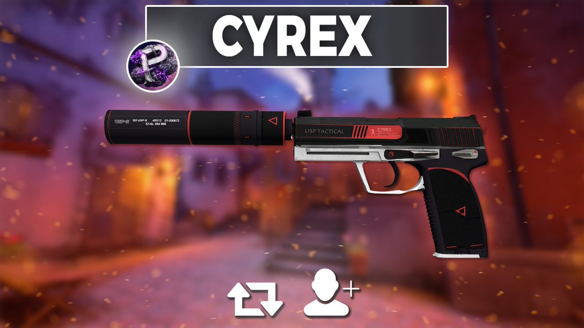 🔥 USP-S | Cyrex GIVEAWAY 🔥
To enter: 
- Follow me and <a href="/rgLyCS/">rgly</a> 
- Retweet
- Tag a friend

⏰ Rolling in 24 hours ⏰
✉️ DM me to sponsor a giveaway ✉️