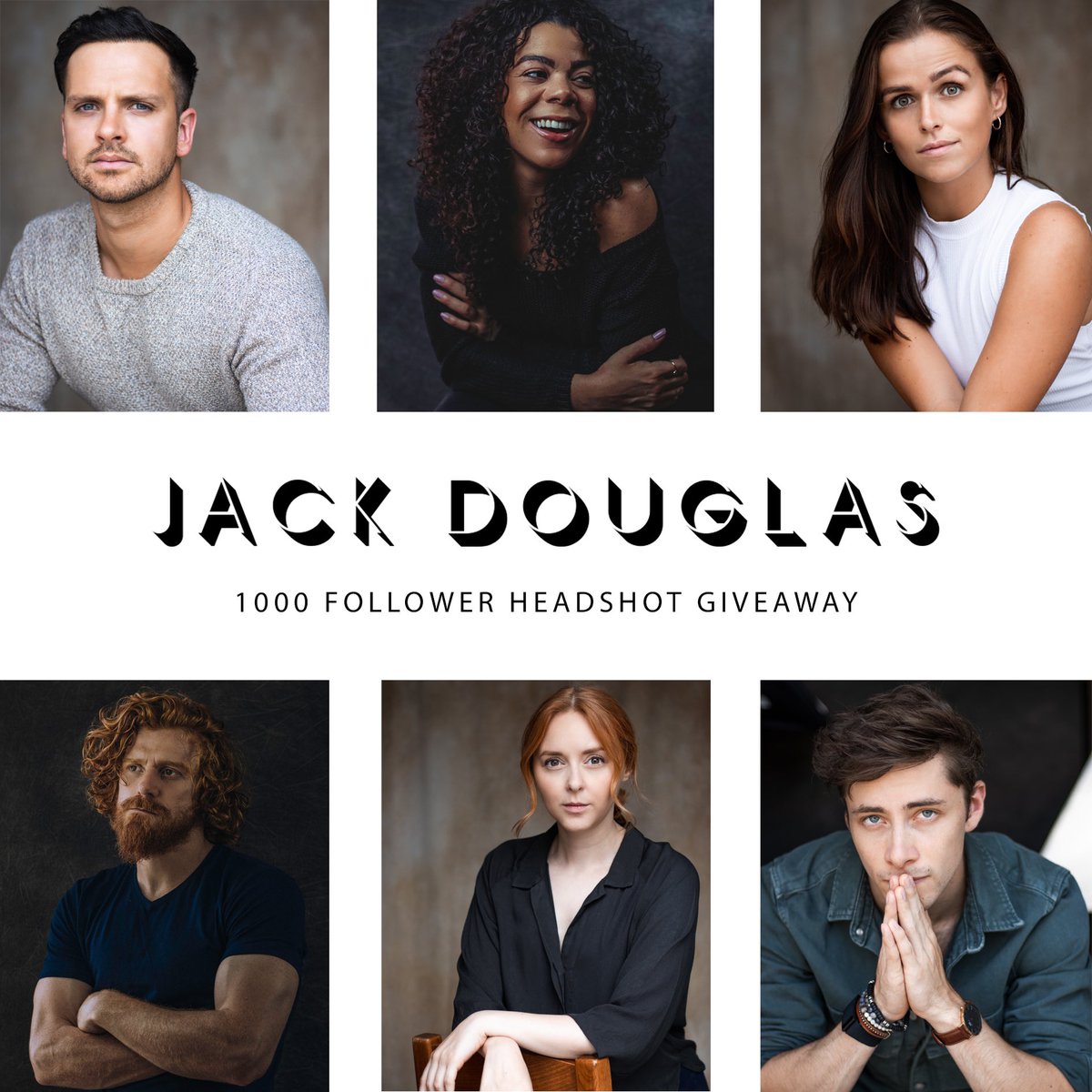HEADSHOT GIVEAWAY! 📸✨ 

To celebrate reaching 1000 followers we are giving away 2 headshot sessions via Instagram and 2 headshot sessions via twitter!

1. RT this and follow @jackandhislens 
2. Tag a min of 3 friends below.
3. ENTER our insta comp for more entries! 

GOOD LUCK!