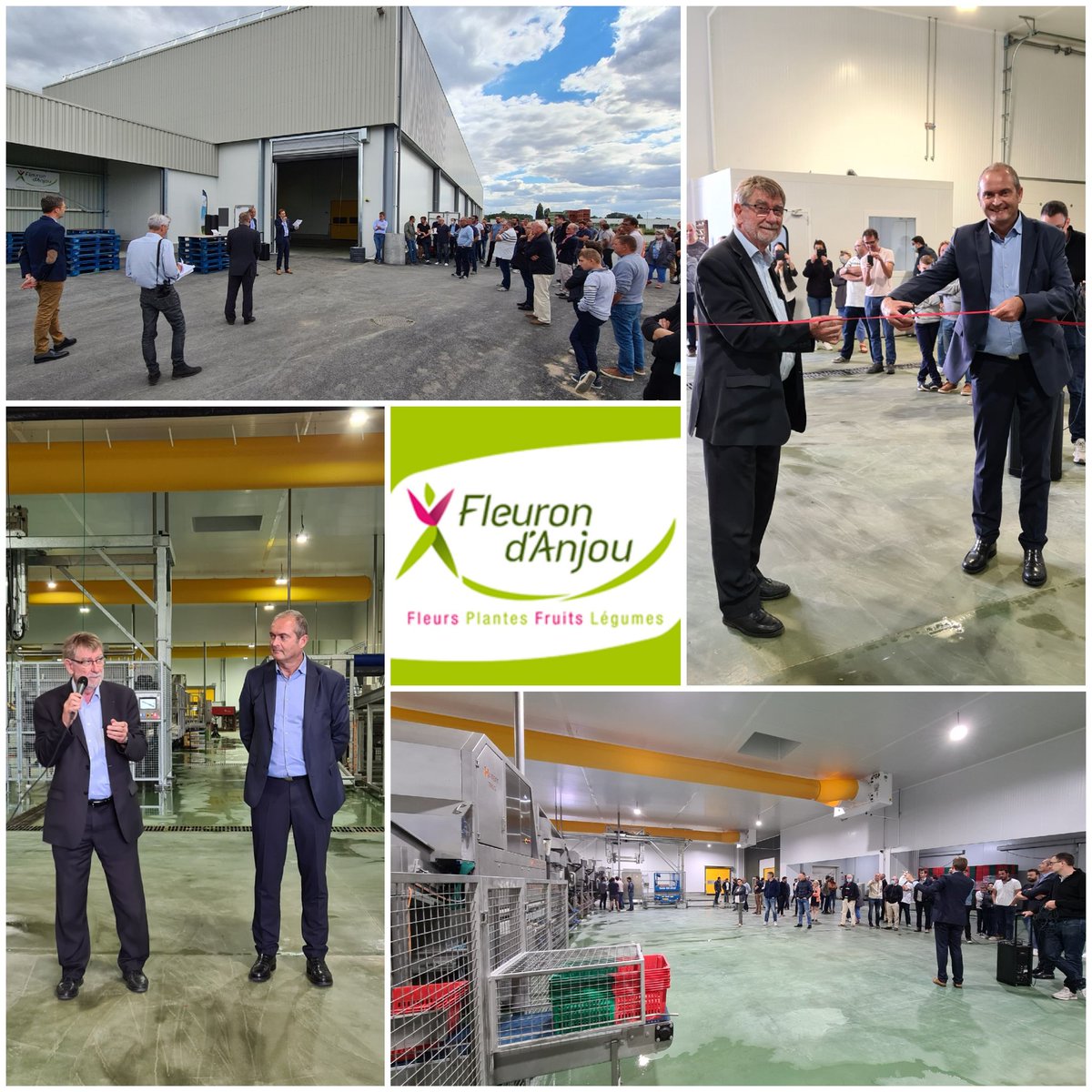 StephanieMoyou's tweet photo. Les projets continuent de pousser chez #fleurondanjou : hier #inauguration de l'agrandissement de notre plateforme d'Allonnes 
➡️ objectifs : satisfaction de tous
🙏 A nos partenaires et soutiens
👏 A nos collègues pour ce projet https://t.co/Y0Z0DaWZbM