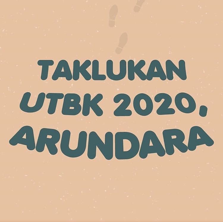 Selamat malam! 
Besok Smansa 41 ‘Arundara’ akan menghadapi UTBK!

 Mari kita doakan kelancaran, kemudahan, dan hasil yang memuaskan untuk mereka, para pejuang tangguh Arundara🔥👊🏻