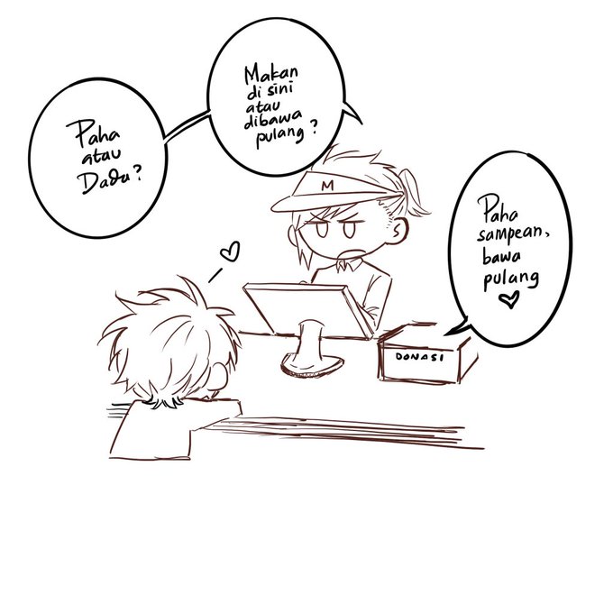Sylvix with indonesian local jokes. 