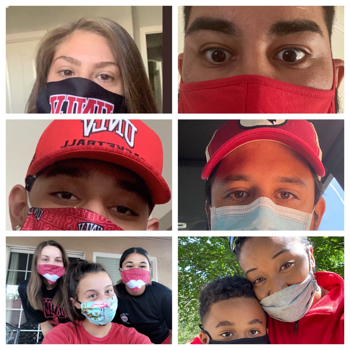 DRFrancois1's tweet photo. Something so special about football saturdays in the fall, the sound of a soccer ball hitting the back of the net, the grit on a runner’s face crossing the tape, a serve so powerful all you can do is watch.  Together, we can make an impact. 
Happy 4th! 🇺🇸🙏
#FaceMasks4FallSports https://t.co/05Qo9urodY
