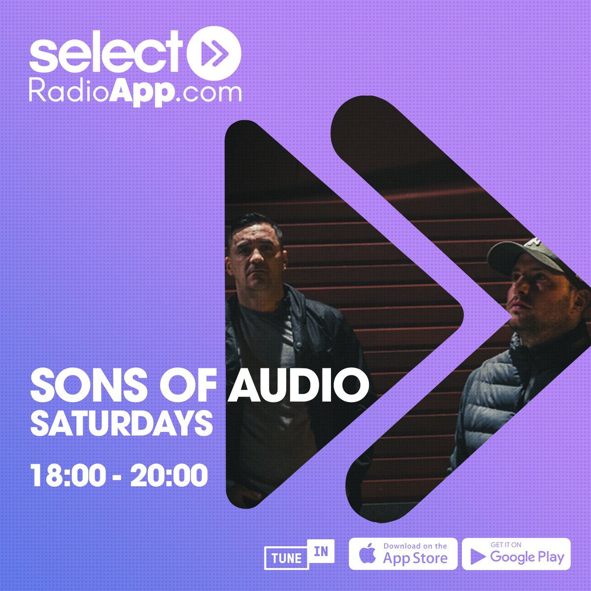 SonsofAudio's tweet photo. Join us today from 6pm on ⁦@SelectRadioApp⁩ tracks from ⁦⁦@CamelPhat⁩ ⁦@artymusic⁩ ⁦@itsjohnsummit⁩ ⁦@toughlovemusic⁩ ⁦@NuAspect⁩ ⁦@edxMusic⁩ https://t.co/wHMF1yWUsP