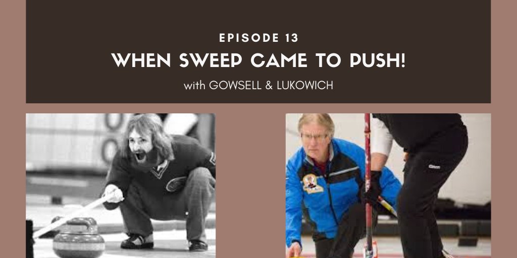 CurlingInside's tweet photo. @warrenhansen2 says that when the #pushbroom came to Canada in the late 70's, it was largely because of a couple of gunslingers from Calgary, @eddielukowich and #paulgowsell Hear the story at https://t.co/4o7hlCBWGE OR https://t.co/P0hiNDh5XM https://t.co/OejuqtLDYB