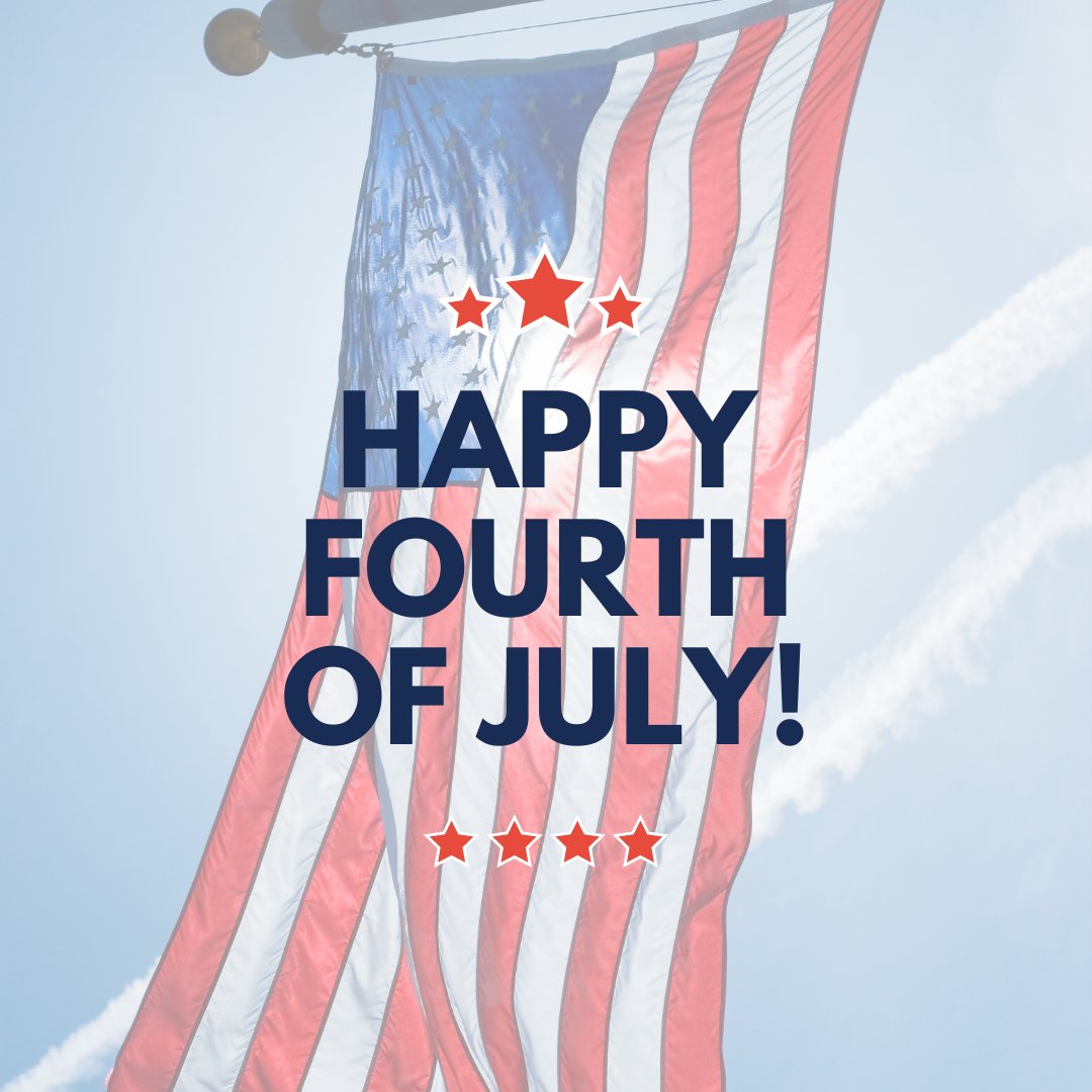 Happy July 4th! We hope everyone has a good holiday weekend 🇺🇸
