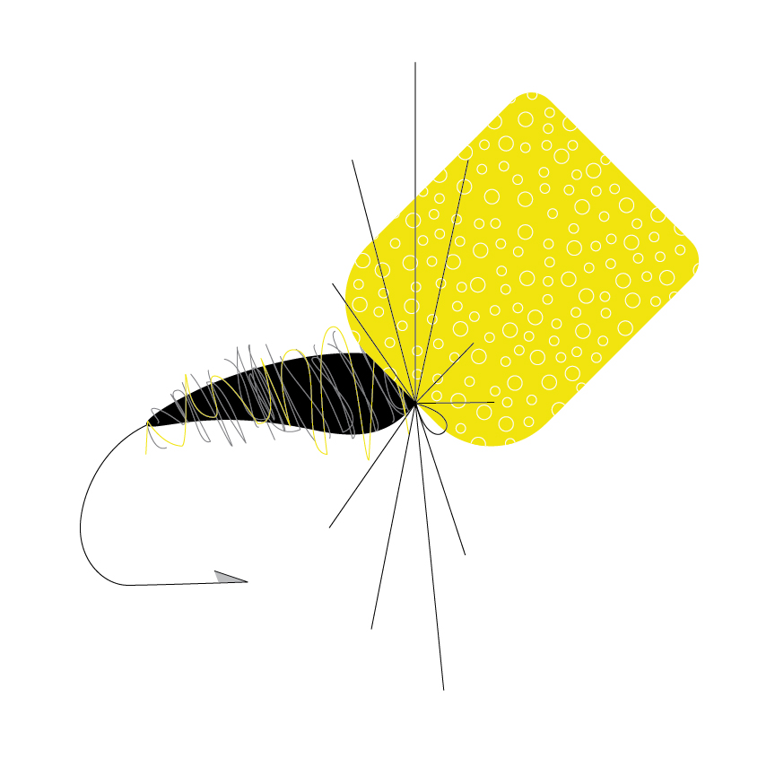 TheModernFly's tweet photo. Starting a new fly impression. The Ressie Dink - inspired by @peaksflyfishing #art #flyfishing https://t.co/6XTI4sHJ3m