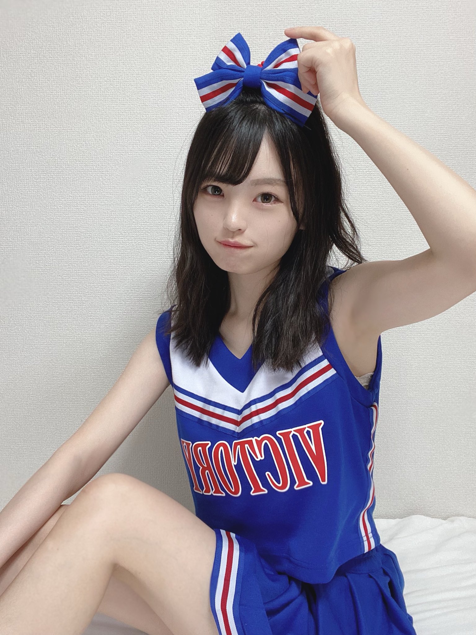 NMB48 新澤菜央 2020 January A 直筆 サイン 生写真（NMB48 新澤