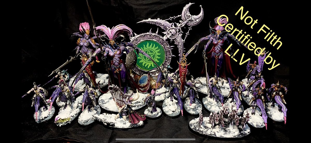 Forgot my Slaanesh which were finished just befofd my Bonereapers