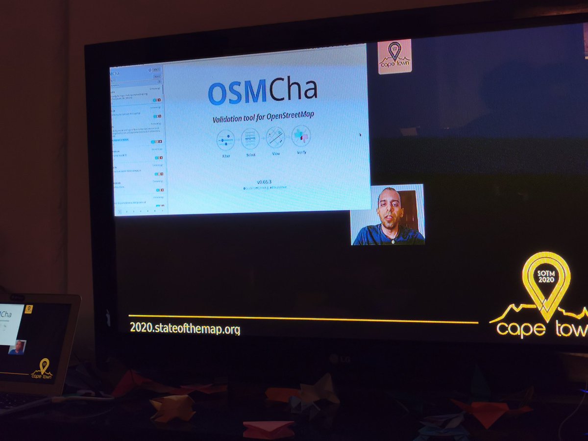 fofliajinal's tweet photo. It's always cool to hear @_wille talk about the new #OSMCha features 🎉 making validation easy :) #SOTM2020 #sotm #OpenStreetMap https://t.co/KTnBiOY8PT