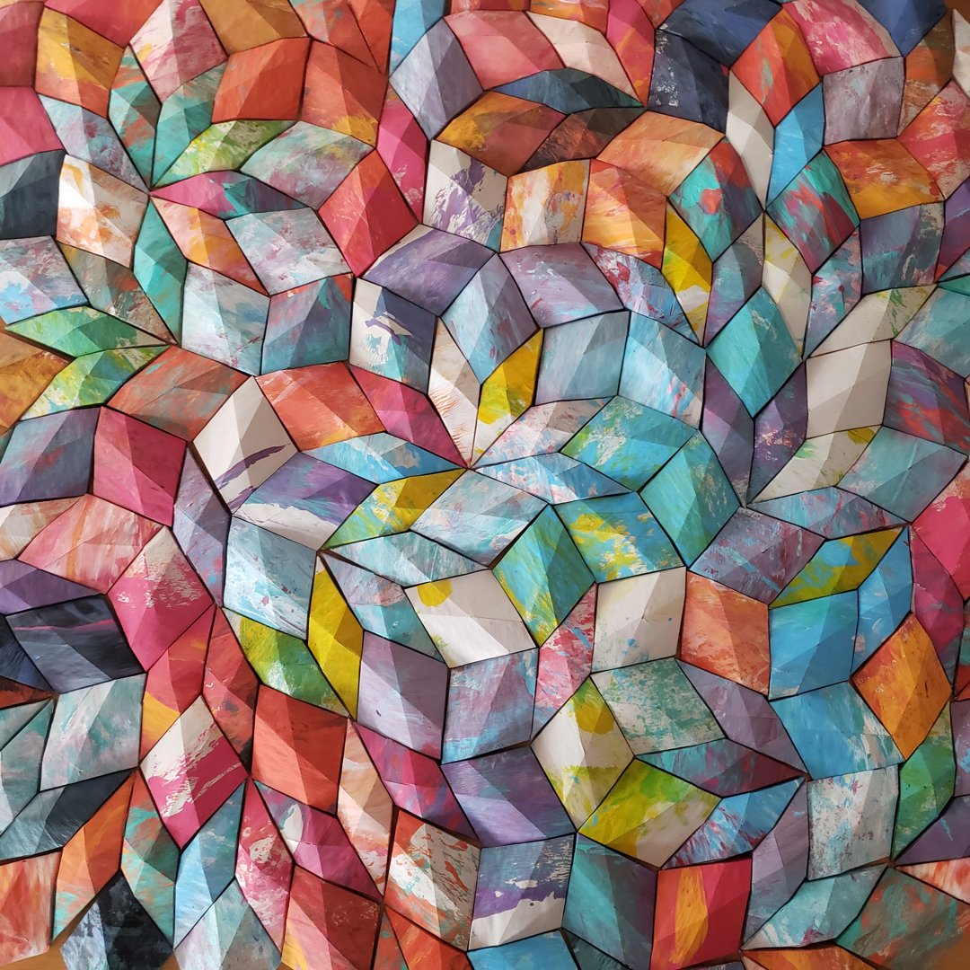 TalkOrigami's tweet photo. Folding as a Tool for Thought - Origami Talk with Kamikyodai starts in 2 hours.

Register at https://t.co/JX0NGGhU0c
#origamitalk @alibhmni https://t.co/GxonhoJ7j6