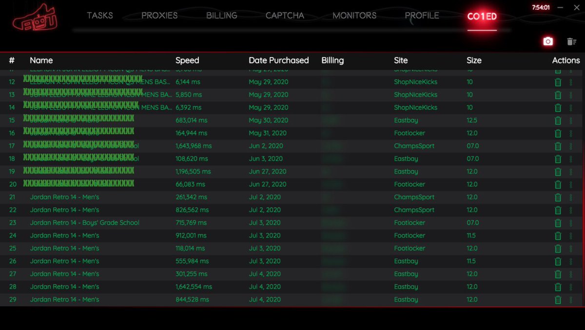 AJsneaks1's tweet photo. 11 clip of Jordan 14 Toros . The @loop_houston doesn’t miss! Made easy by @NSB_Bot paired with the speed of @JuicedProxies. 
👨🏻‍🍳- @juiced 
#fortheloop #IYKYK https://t.co/ThbzQaQk23
