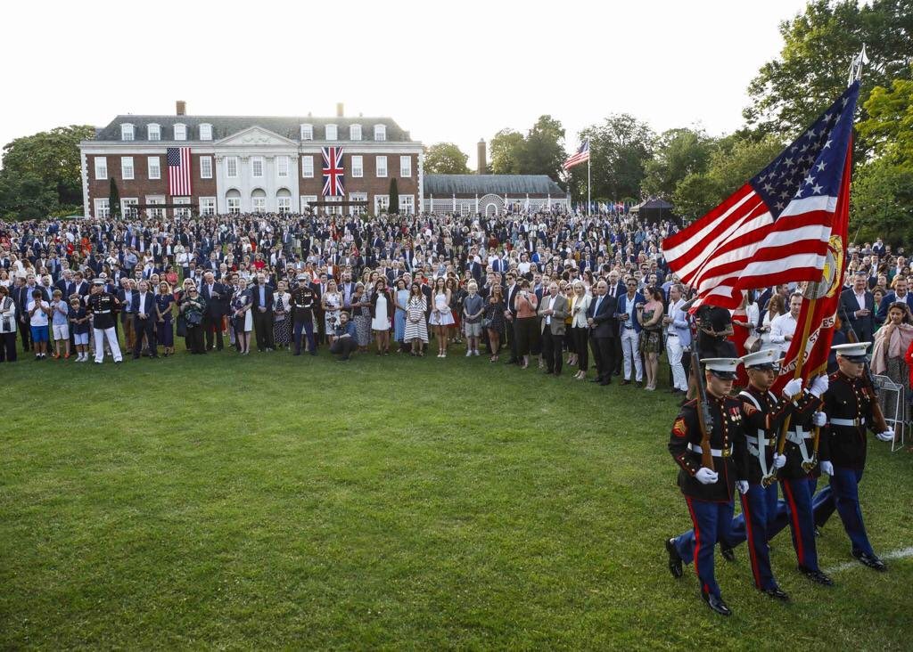 dmihalache's tweet photo. 🇷🇴🤝🇺🇸Happy Independence Day to the United States, our friend and ally! Looking forward to celebrating this day again with our American friends! Happy 4th July! @USAmbUK @RomaniaEmbassy @AmbasadaSUA @MAERomania https://t.co/h0EeIxje5C