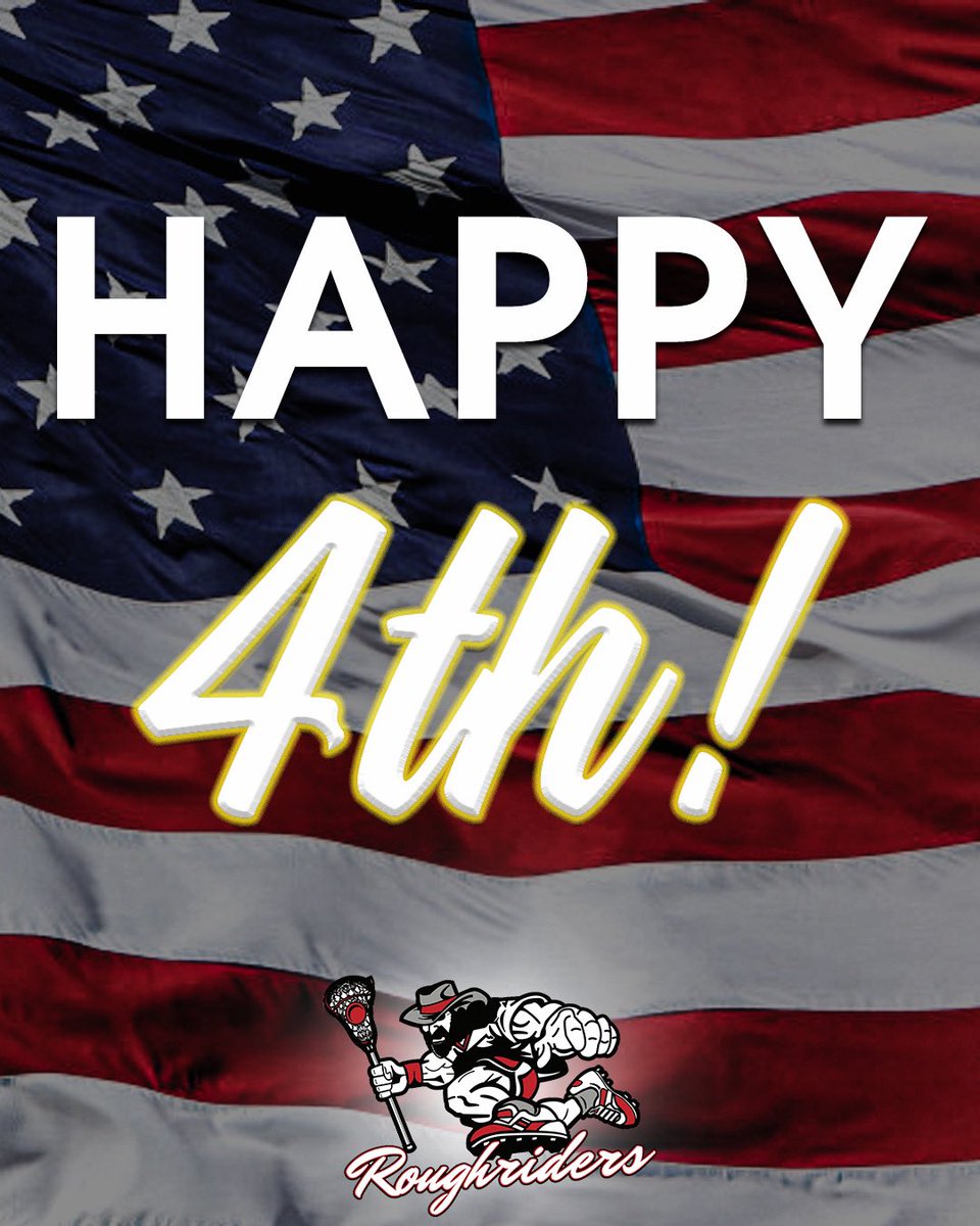 Happy 4th to all of our Roughrider families!! 🇺🇸