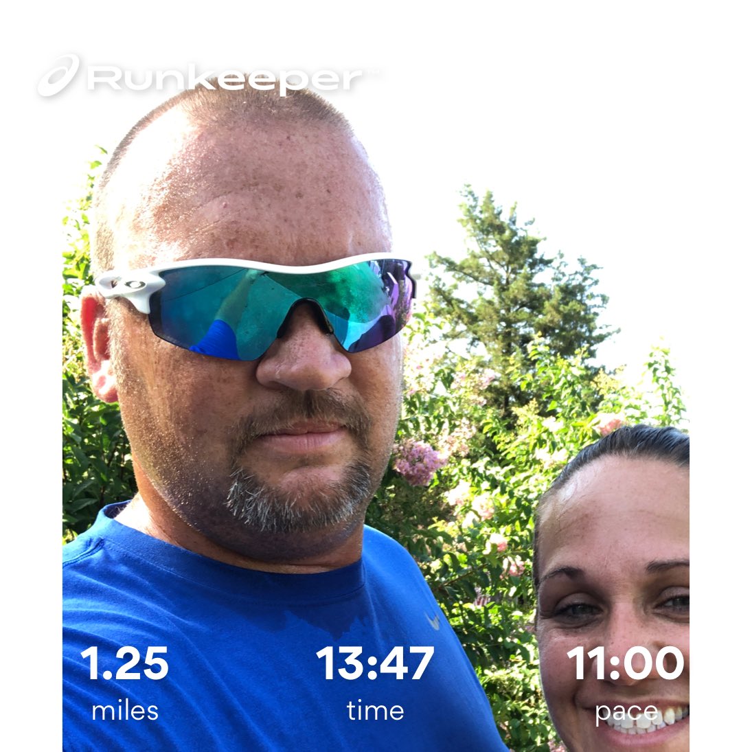 24_RossC's tweet photo. Short run after vacation #Happy4thofJuly #couplesrun https://t.co/kqSjlypS1C