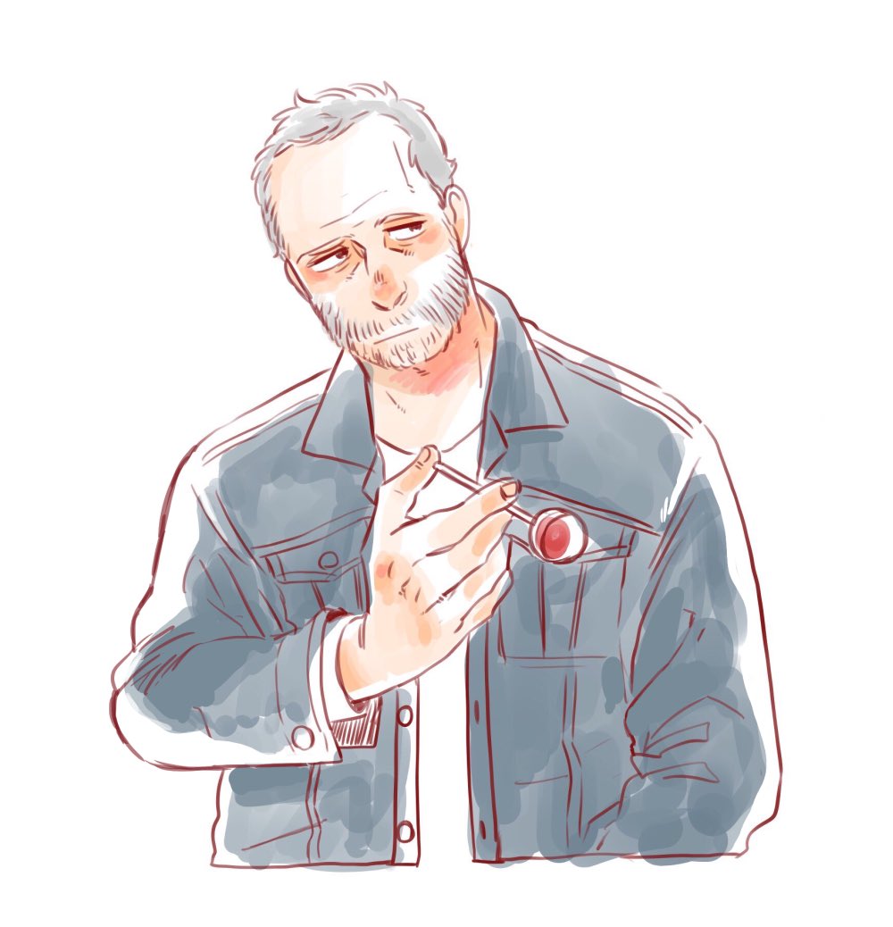 便乗 皆さんの創るイケオジのキャラが見てみたい 藍野のイラスト