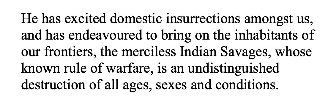 And then there is this one, dealing with British encouragement of “domestic insurrections,” which is a reference to British promises of freedom to slaves who fled their masters & fought with the British - and rumors that the British were prepared to encourage slave revolts. 9/