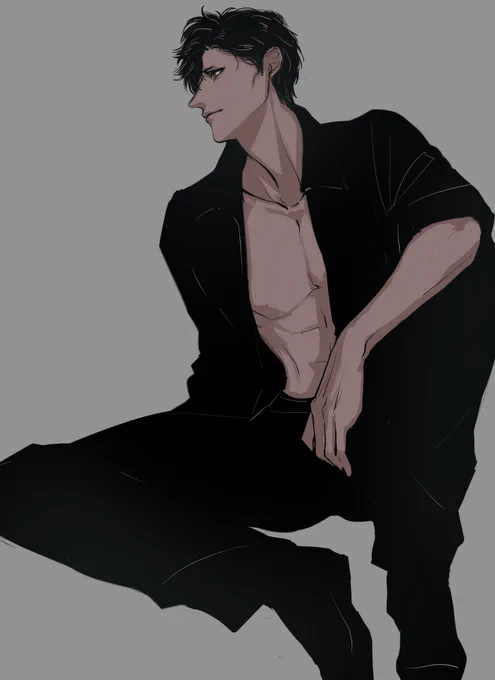 ずっと黒を着てて欲しい 