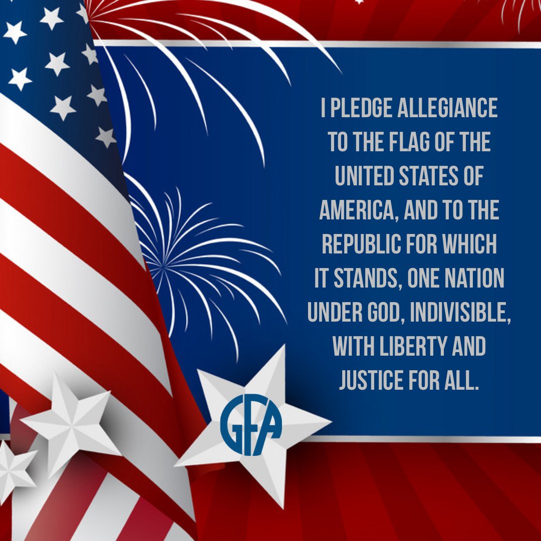 teamgfa's tweet photo. 🎶 From the mountains  ... to the prairies 🎶
Wishing everyone a happy and safe #FourthofJuly 🇺🇸❤️🤍💙🇺🇸 https://t.co/TyARD8JLq2