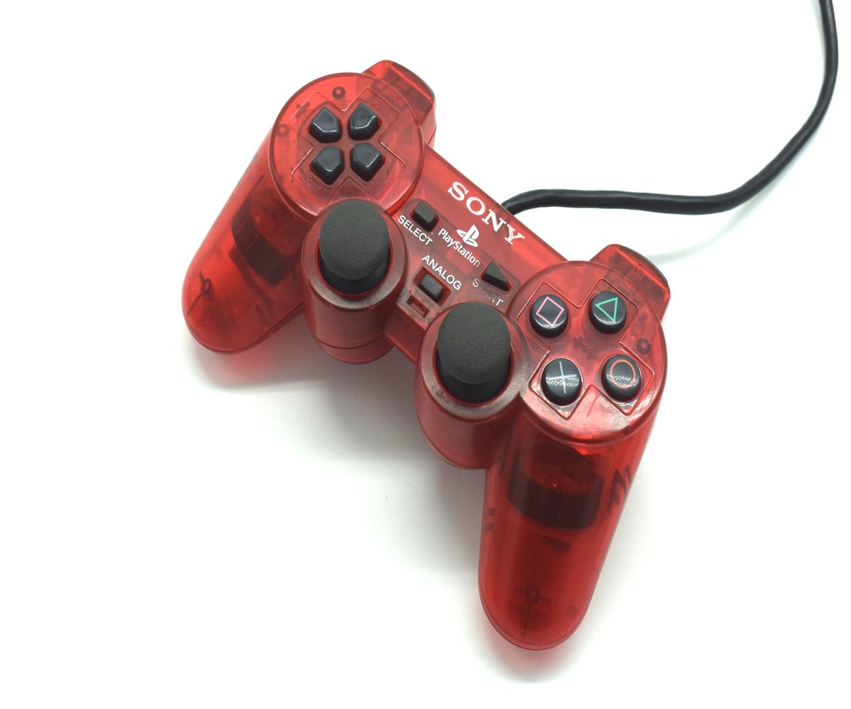 BaxtrosL's tweet photo. Transparent Red PS2 Controller. What's your favourite colour?⁣

#PS2 #PS2games #PS2retrogames #PS2classics #playstationgames #playstationretro #playstationretrogames #playstationgamer #playstationvideogames #ps2retro #ps1 #playstation1 #playstation2 #sonyplaystation #sonyps2 https://t.co/btBUugNRCy