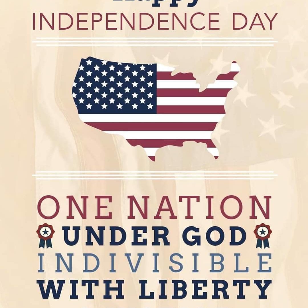 Have a wonderful 4th of July...God Bless America!