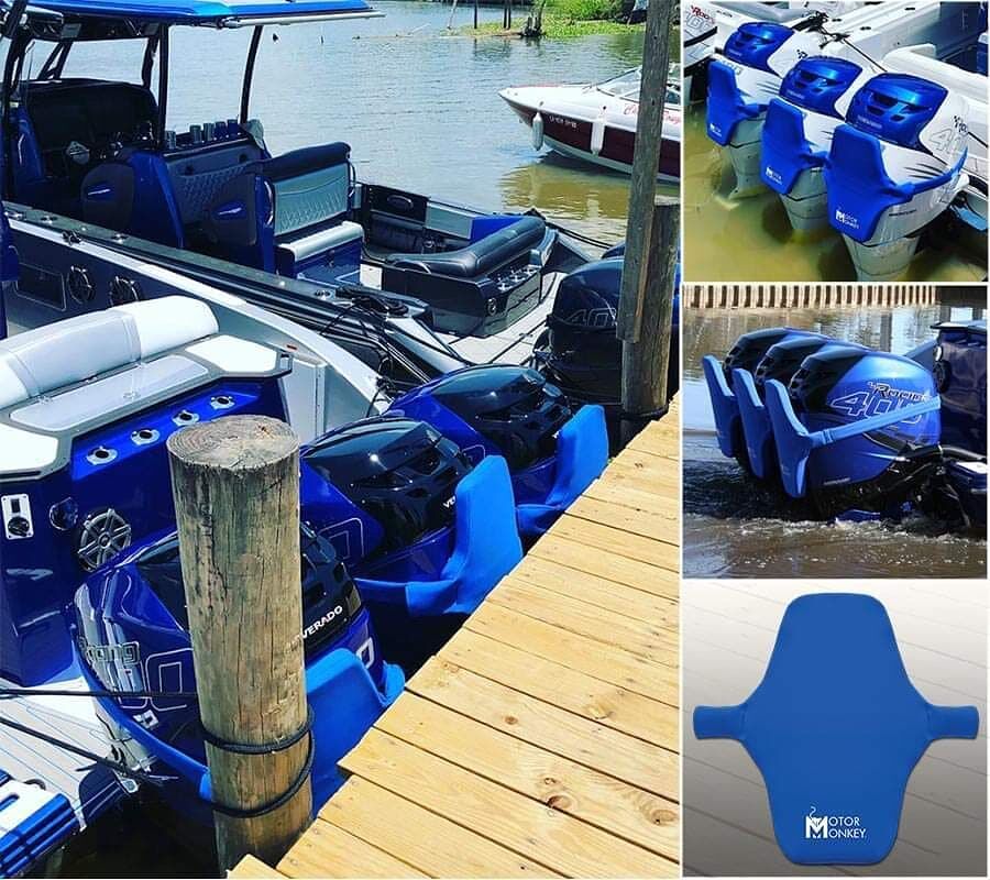 TheMotorMonkey's tweet photo. Check out this awesome overstock deal... Buy 2 Blue Motor Monkeys, get 1 Blue Monkey FREE! Use Coupon Code: RedWhiteBlue at checkout! Link on profile.  Valid at https://t.co/NcMVuIWtUI on standard KT Blue color in stock with original strap option.  #outboardmotor https://t.co/cdh0Xg4jhP