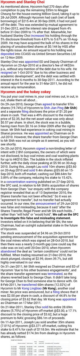 RobboHarry's tweet photo. This is huge.

This places Stanley Choi at the heart of suspected fraudulent acquisition of shares with a company called Hycomm.

This categorically is a disqualifying condition in the EFL's Fit and Proper Person Test.

The EFL's ignorance must be held to account.

#wafc 🔵⚪ https://t.co/wJSam7TWwm